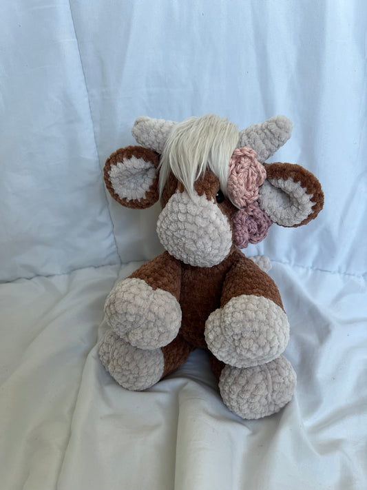 English Rose highland cow (Made to Order)
