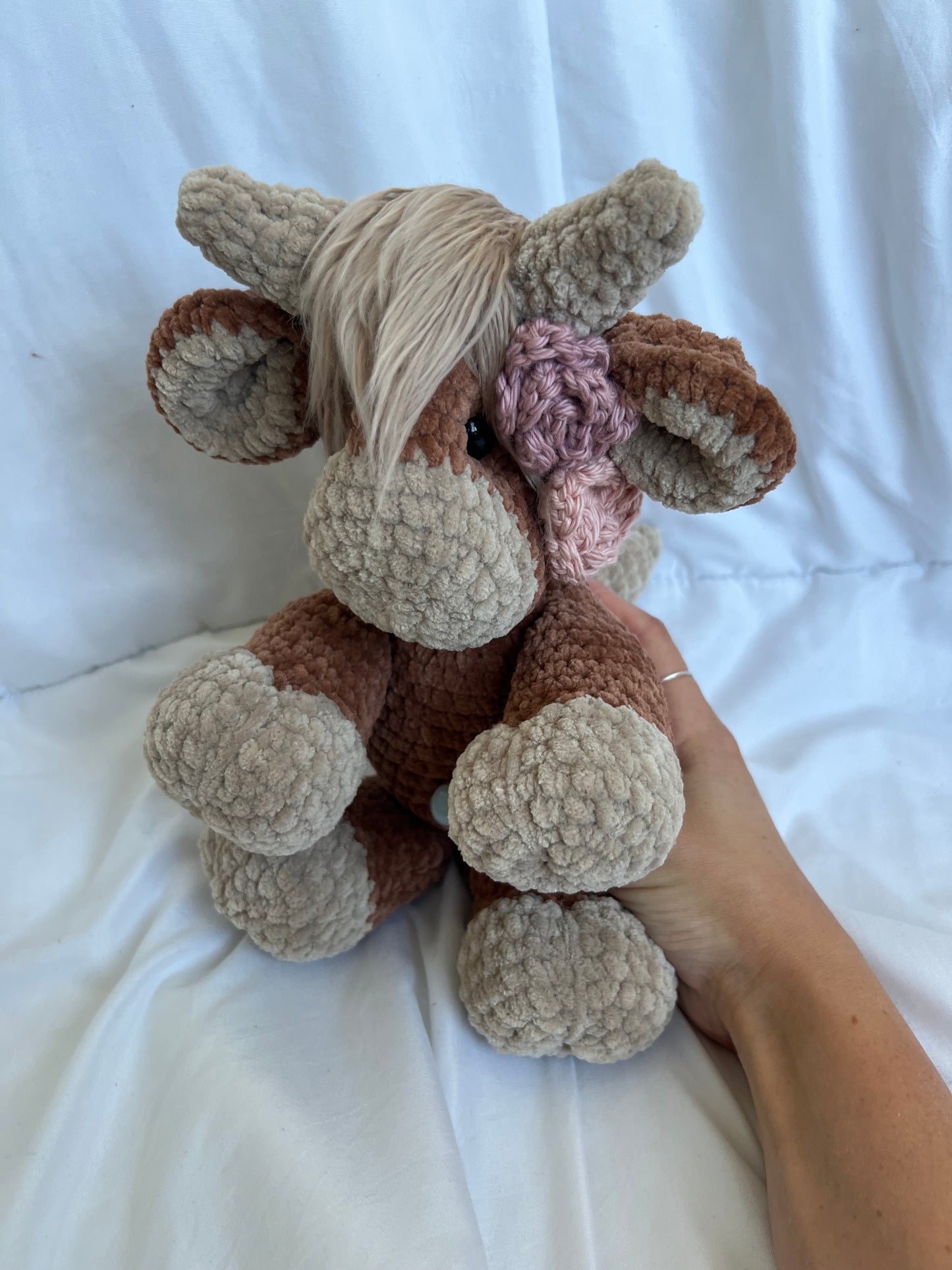 Rosey Highland Cow (Made to Order)