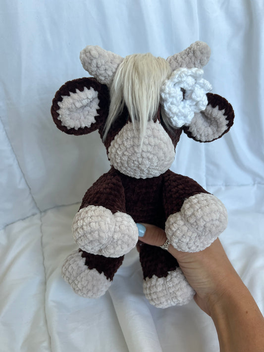 Chocolate Highland Cow (Made to Order)